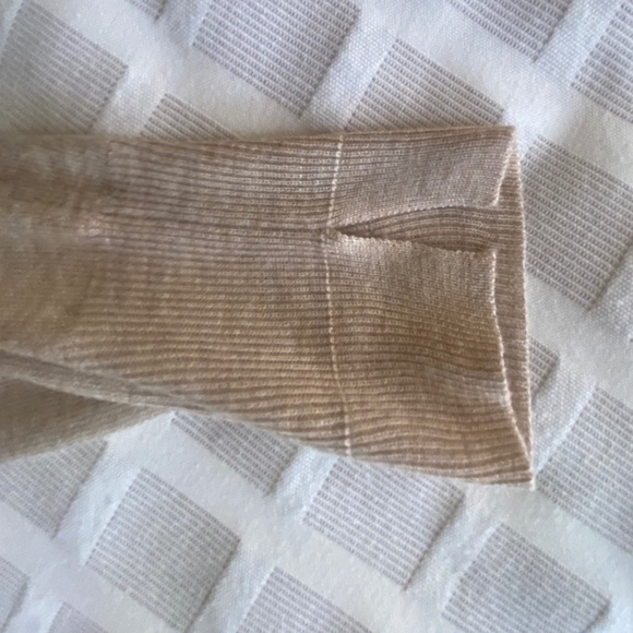 Zara Crew Neck Sweater Tan Excellent Condition - Picture 4 of 9